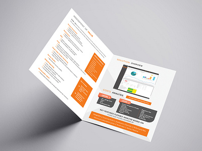 Brochure Inner | Fund Axis brand brochure card design designer