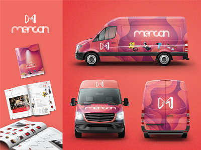 Mercan Servis Ekipmanları // Brand Identity // Logo brand branding design identity illustration illustrator izmir logo painting vector