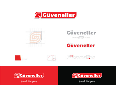 Güveneller Logo // Brand Identity brand branding design identity illustrator izmir logo monogram type vector