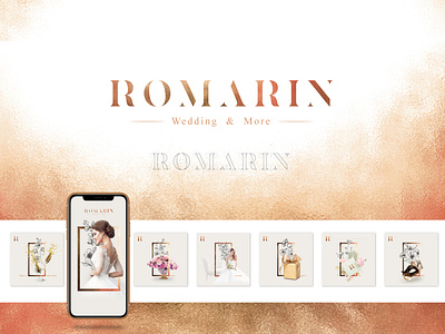 Romarin Logotype // Social Media