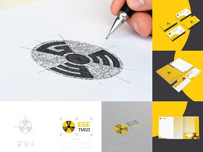 Ege TMGD Logo & Branding Identity Design brand branding design identity logo