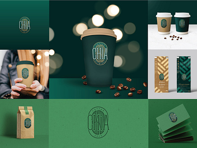 Coffee Chia Original Logo & Brand Identity brand branding coffee design identity logo papercup