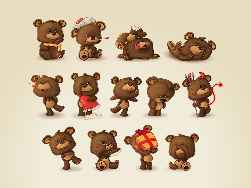 Bear characters. Тедди Беар персонаж. Cartoon Teddy characters. Bear character Design. Bear Sticker