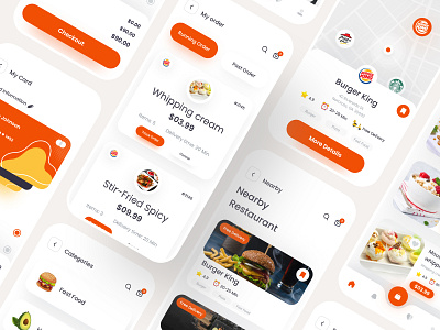 Foodko - Food Delivery App by Muhammad Shofiuddoula on Dribbble