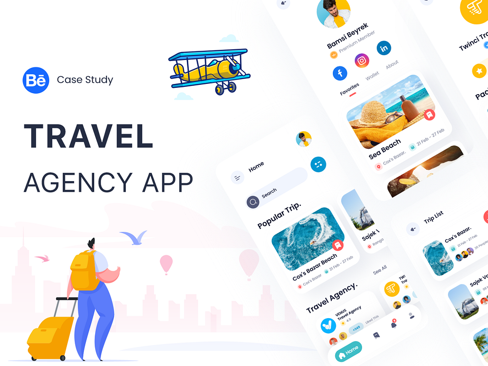 Travel App - UX & UI Case Study by Muhammad Shofiuddoula on Dribbble