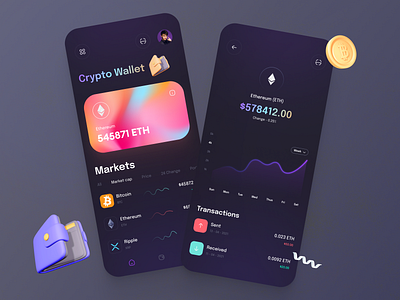 Crypto wallet app 🤑