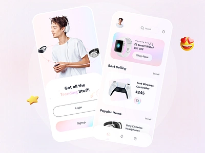 Gadget Store App app design design graphic design inspiration ios app ui design uidesign uiux