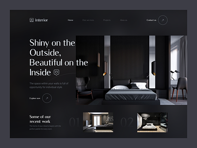 Interior design service website 🛋️