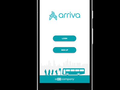Arriva App Redesign app design branding ui ux