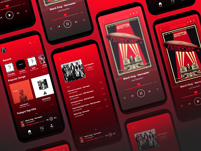 Music Apps appsdesign music player musicapps ui ui design uidesign uiux