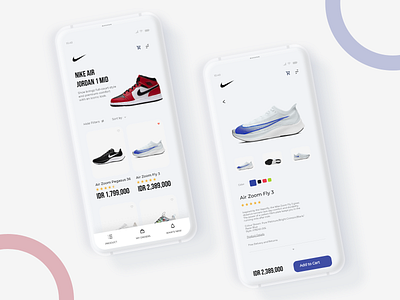 Dribbble appstore blue concept design inspiration nike nike air nike shoes red simple design soft colors soft ui ui ui design uidesign uiux user interface userinterface ux