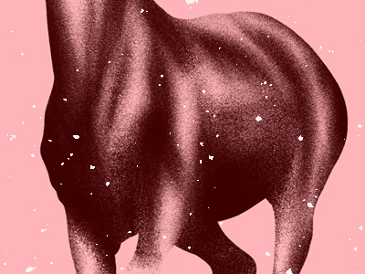 Horse Screen Print illustration screenprint