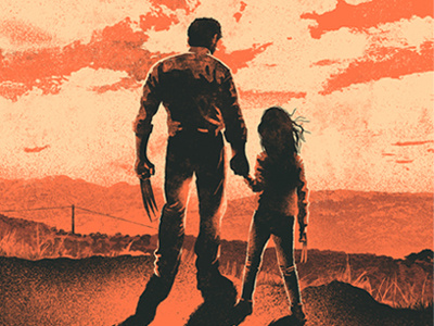 Logan Illustrated Movie Poster