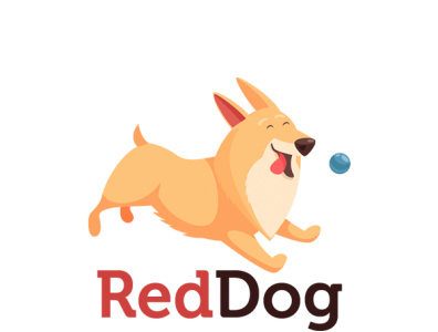 Dog walking service logo