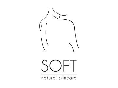 Soft cosmetics branding branding design cosmetics illustration illustrator logo logodesign logotype skincare typogaphy