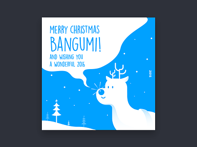 Christmas card1 card christmas colour typography