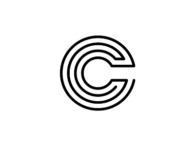 "C" mark c logo mark symbol