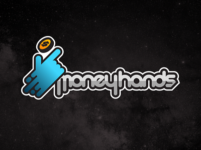 MoneyHands Gamer Logo adobe illustrator branding design gamer logo money vector