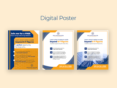 Digital Poster graphic design