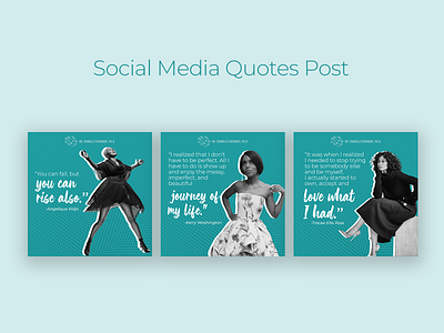 Social Media Quotes Post graphic design social media design