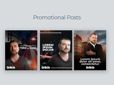 Promotional Posts - Speaker graphic design social media design