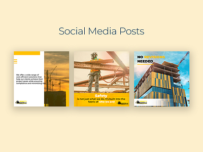 Social Posts - Construction Company