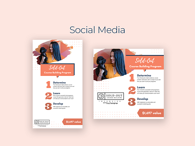Social Media Story and Post graphic design social media design