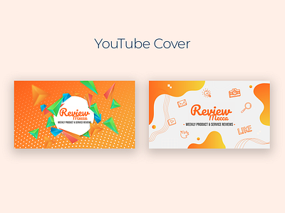 YouTube Cover Design graphic design