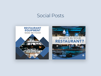 Restaurant Social Media Posts