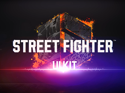 Street Fighter 6 UI Kit asset branding esports game gauge gui interface layer lifebar mobile sf6 street fighter street fighter 6 tekken ui kit