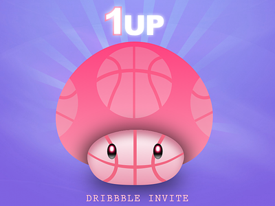 1up dribbble invite