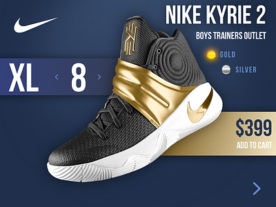 NIKE KYRIE 2 Boys Trainer Outlet