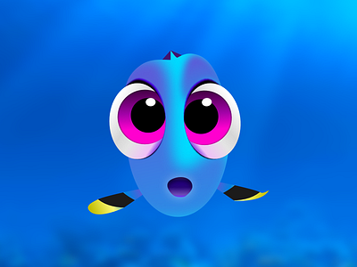 Dory in Sketch character design dory nemo pixar