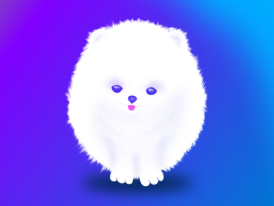Snowy: Our Neighbour Pup character illustration