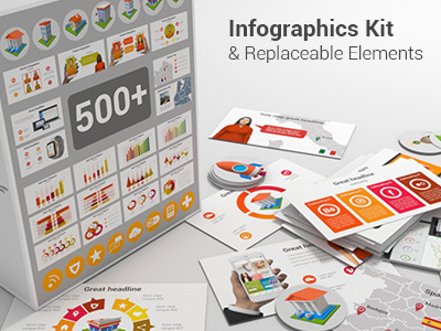 Infographics Kit & Replaceable Elements