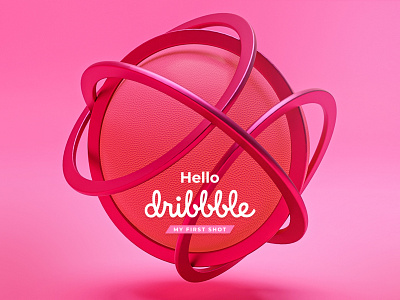 My first Dribbble shot graphic design