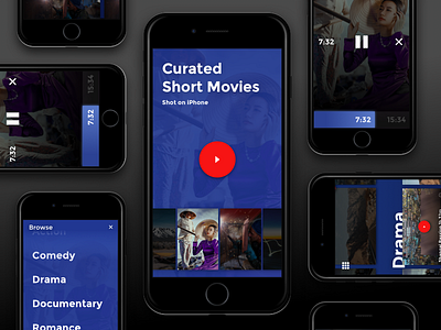 Curated film app app community film ios iphone movie smartphone video