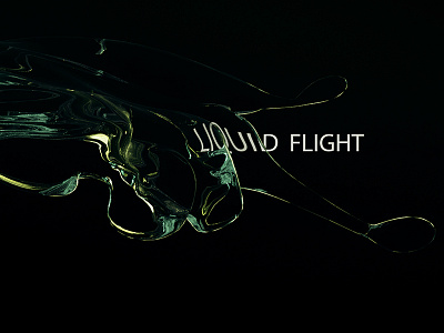 Liquid Flight 3d after effects modo render
