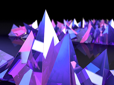 Fracture 3d c4d render