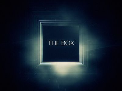 The Box C 3d after effects afx animation c4d motion design motion graphics