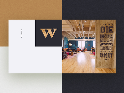 Wework Creative landing page