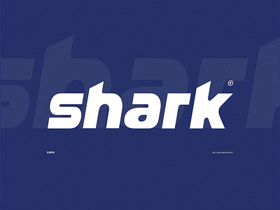 Buzzworthy - completely new Shark sans type brand branding design font identity letter letter art logo mark name type typography typography art