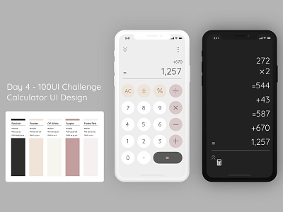 Day4-Calculator Design 100daychallenge