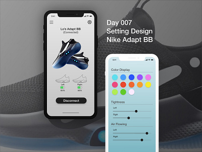 Day 7 - Setting Design 100daychallenge dailyui ui