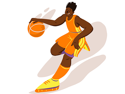 Basketball sportsman