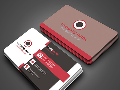 modern and unique business card