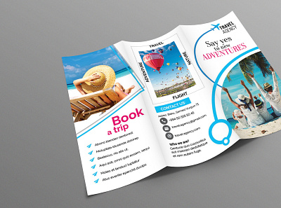 Brochure adobe illustrator adobe photoshop design