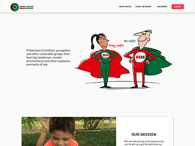 Minemark Website Design adobe illustrator adobe photoshop design icon web