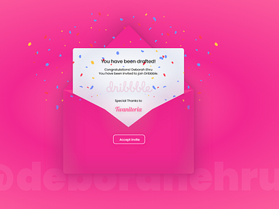 Dribbble Invite