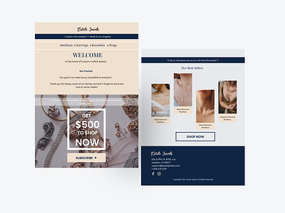 Welcome Email branding design email ui uiux webdesign